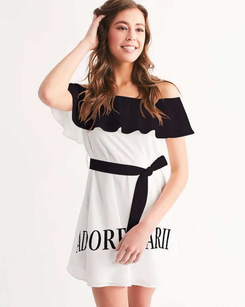 Adore Parii AP 101 Women's Off-Shoulder Dress