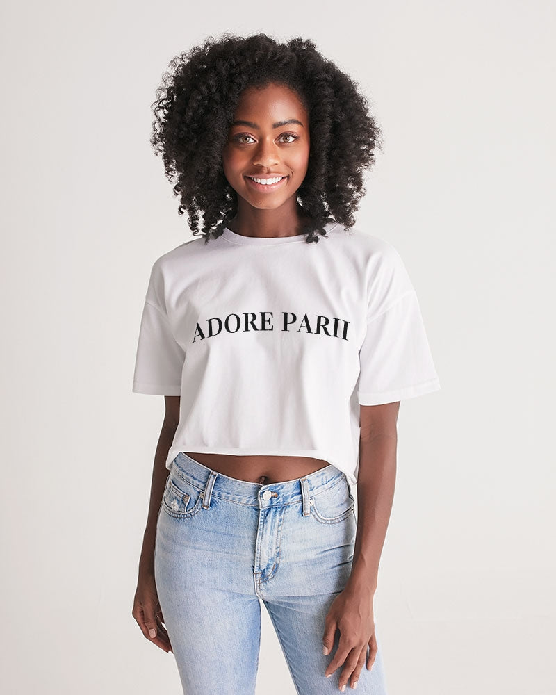 Adore Parii AP 101 Women's Lounge Cropped Tee